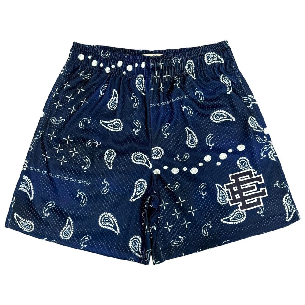 Eric Emanuel EE Basic Shorts Navy Paisley